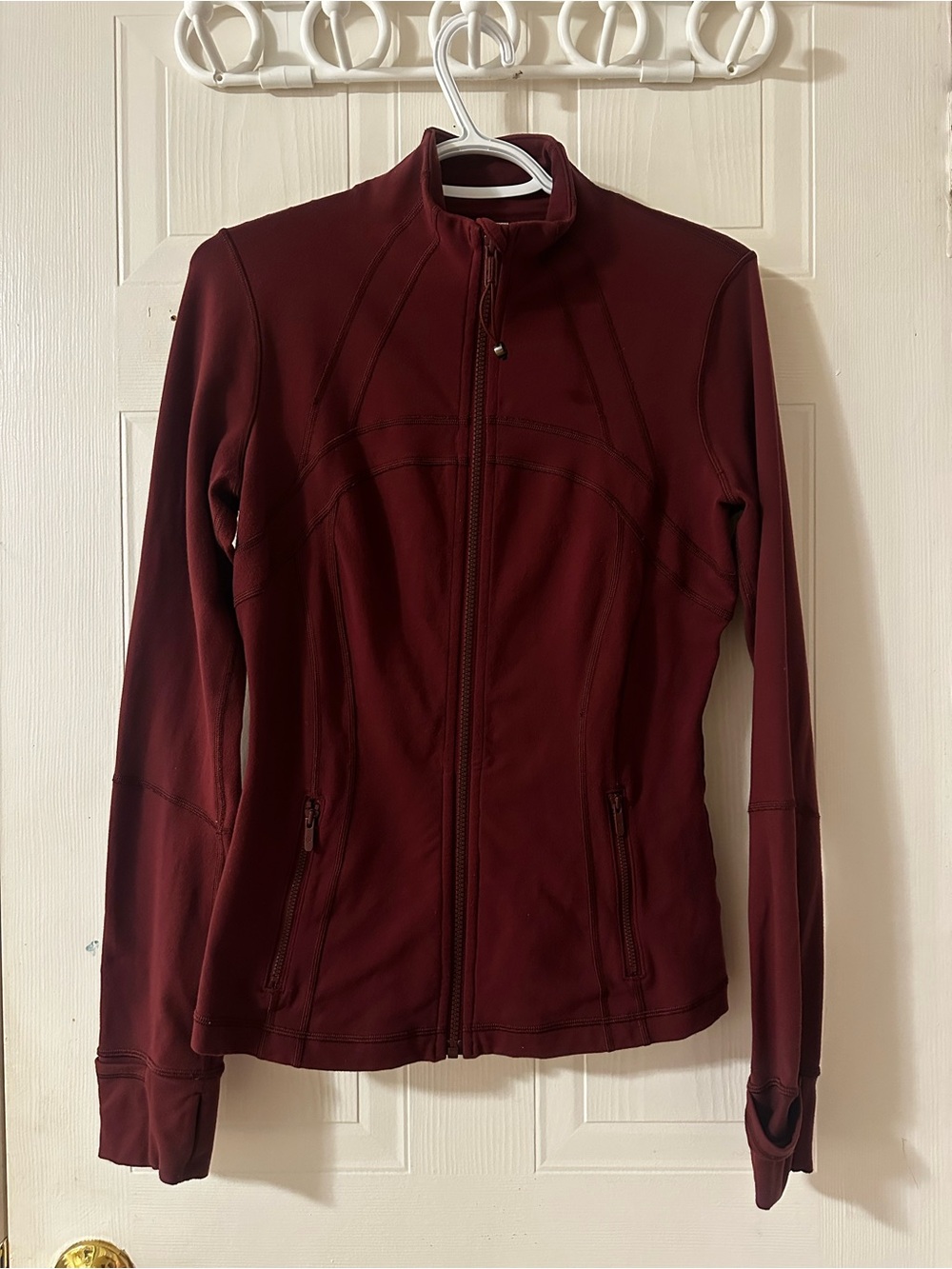 LuLuLemon Define Jacket | Red Merlot | Size 8